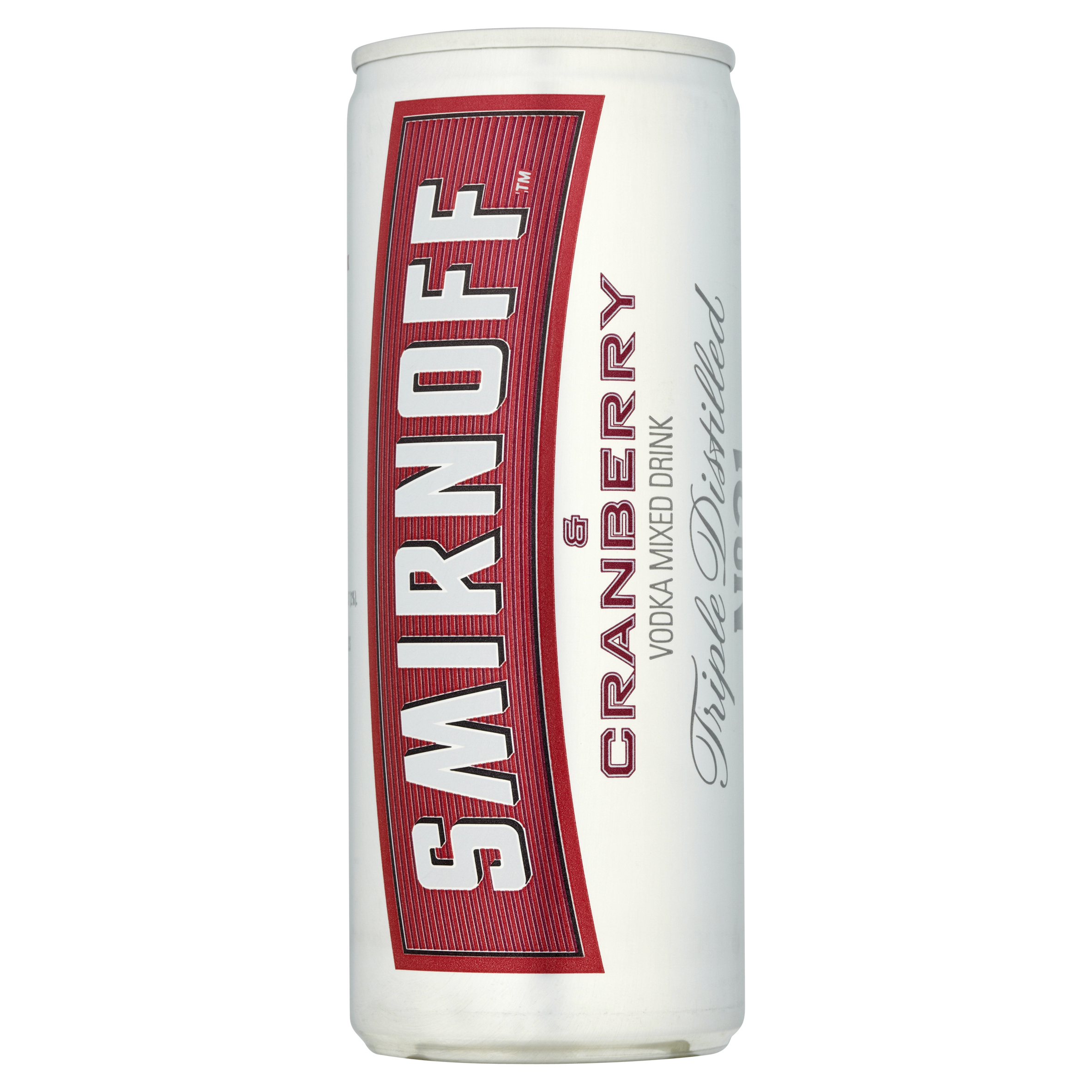 SMIRNOFF & CRANBERRY 5% 250x12